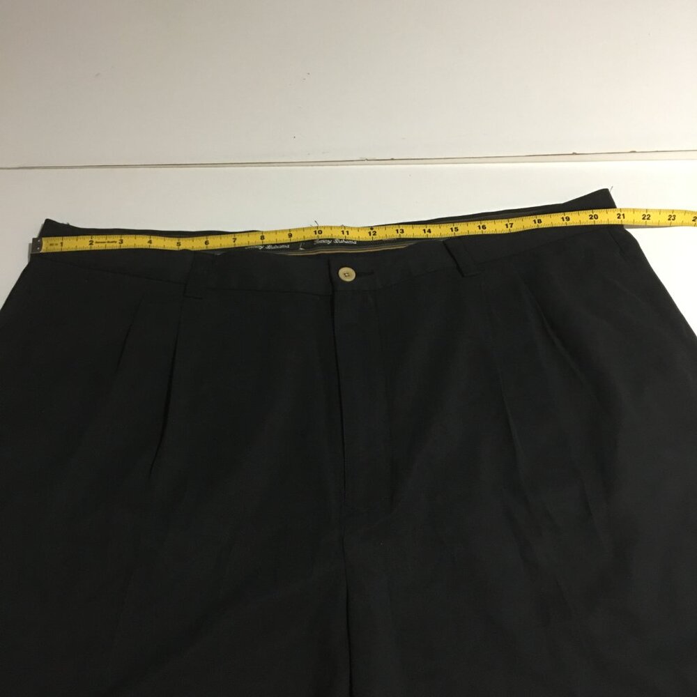 Tommy Bahama Relax Mens Chino Shorts Size 42 Black Silk - Picture 7 of 10